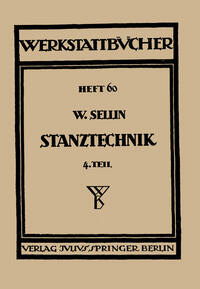 Vorderes Coverbild Stanztechnik