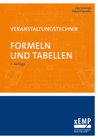 Vorderes Coverbild Veranstaltungstechnik. Formeln und Tabellen