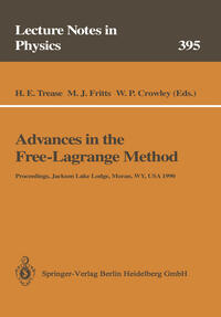 Vorderes Coverbild Advances in the Free-Lagrange Method
