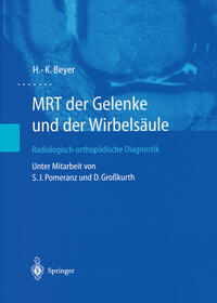 Vorderes Coverbild MRT der Gelenke und der Wirbelsäule