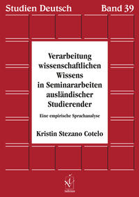 Vorderes Coverbild Verarbeitung wissenschaftlichen Wissens in Seminararbeiten ausländischer Studierender