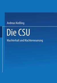 Vorderes Coverbild Die CSU