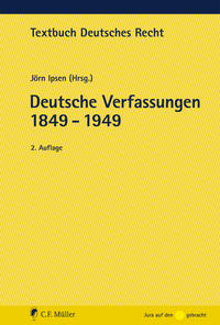 Vorderes Coverbild Deutsche Verfassungen 1849 - 1949