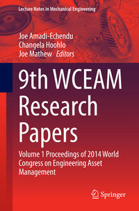 Vorderes Coverbild 9th WCEAM Research Papers