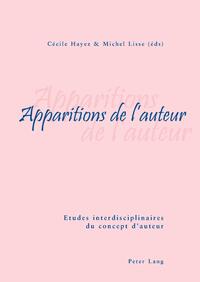 Vorderes Coverbild Apparitions de l’auteur