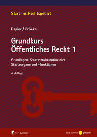 Vorderes Coverbild Grundkurs Öffentliches Recht 1