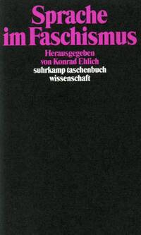 Vorderes Coverbild Sprache im Faschismus