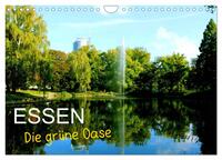 Vorderes Coverbild Essen - Die grüne Oase (Wandkalender 2025 DIN A4 quer), CALVENDO Monatskalender