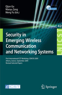 Vorderes Coverbild Security in Emerging Wireless Communication and Networking Systems