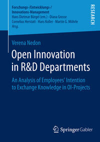 Vorderes Coverbild Open Innovation in R&D Departments