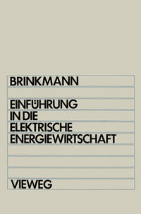 Vorderes Coverbild Einführung in die elektrische Energiewirtschaft
