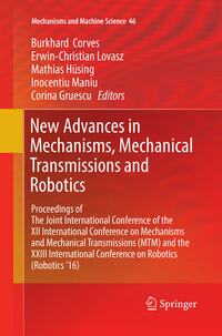 Vorderes Coverbild New Advances in Mechanisms, Mechanical Transmissions and Robotics