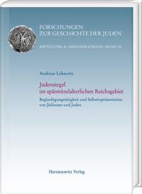 Vorderes Coverbild Judensiegel im spätmittelalterlichen Reichsgebiet