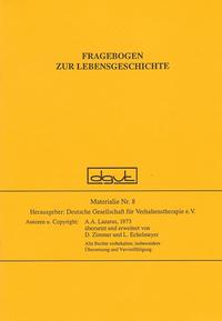 Vorderes Coverbild Fragebogen zur Lebensgeschichte