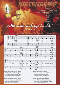 Vorderes Coverbild "Das wahrhaftige Licht" Johannes 1,9