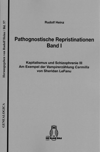 Vorderes Coverbild Pathognostische Repristinationen Band I