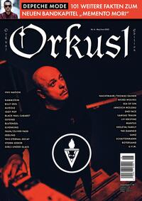 Vorderes Coverbild Orkus!-Edition Mai/Juni 2023 mit VNV NATION, DEPECHE MODE, BLUTENGEL, BILLY IDOL, SAMSAS TRAUM, IGGY POP, SCHATTENMANN u.v.m.