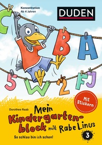 Vorderes Coverbild Mein Kindergartenblock mit Rabe Linus (3)
