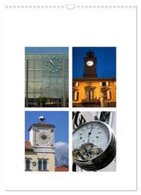 Vorderes Coverbild Uhr-Zeiten (Wandkalender 2025 DIN A3 hoch), CALVENDO Monatskalender
