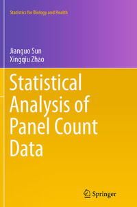 Vorderes Coverbild Statistical Analysis of Panel Count Data