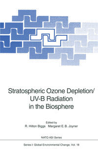 Vorderes Coverbild Stratospheric Ozone Depletion/UV-B Radiation in the Biosphere