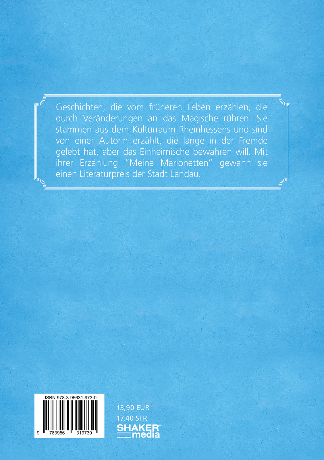 Rückseitencover Wundersamer Dorfalltag