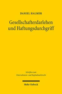 Vorderes Coverbild Gesellschafterdarlehen und Haftungsdurchgriff