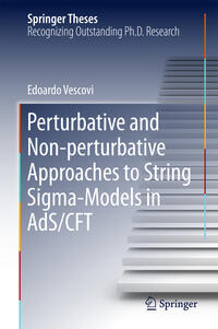 Vorderes Coverbild Perturbative and Non-perturbative Approaches to String Sigma-Models in AdS/CFT