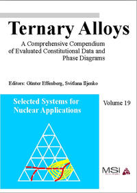 Vorderes Coverbild Ternary Alloys. A Comprehensive Compendium of Evaluated Constitutional... / Ternary Alloys. A Comprehensive Compendium of Evaluated Costitutional...