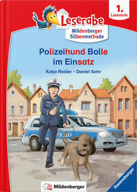 Vorderes Coverbild Leserabe – Polizeihund Bolle im Einsatz