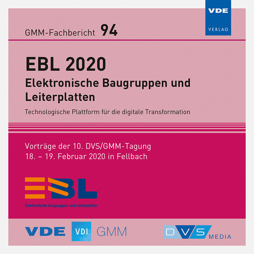 Anderes Coverbild GMM-Fb. 94: EBL 2020 – Elektronische Baugruppen und Leiterplatten