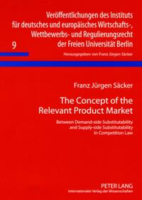 Vorderes Coverbild The Concept of the Relevant Product Market