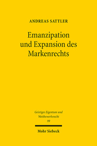 Vorderes Coverbild Emanzipation und Expansion des Markenrechts