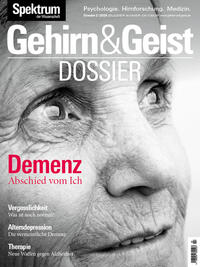 Vorderes Coverbild Gehirn&Geist Dossier 2/2024 Demenz