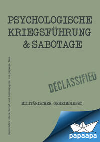 Vorderes Coverbild Handbuch - Psychologische Kriegsführung und Sabotage