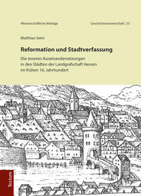 Vorderes Coverbild Reformation und Stadtverfassung