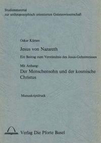 Vorderes Coverbild Jesus von Nazareth
