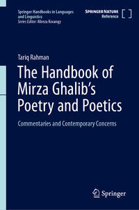 Vorderes Coverbild The Handbook of Mirza Ghalib's Poetry and Poetics