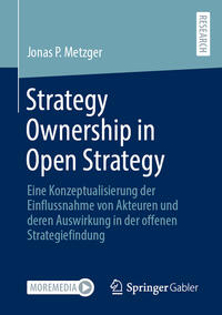 Vorderes Coverbild Strategy Ownership in Open Strategy