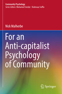 Vorderes Coverbild For an Anti-capitalist Psychology of Community