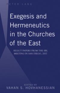 Vorderes Coverbild Exegesis and Hermeneutics in the Churches of the East