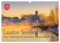 Vorderes Coverbild Lausitzer Seenland - Junge Urlaubsregion mit einzigartiger Wasserlandschaft (Wandkalender 2025 DIN A3 quer), CALVENDO Monatskalender