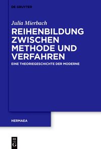 Vorderes Coverbild Reihenbildung zwischen Methode und Verfahren