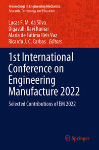 Vorderes Coverbild 1st International Conference on Engineering Manufacture 2022