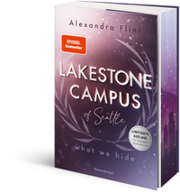 Vorderes Coverbild Lakestone Campus of Seattle, Band 3 - What We Hide