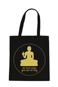 Vorderes Coverbild Am Arsch vorbei – Baumwolltasche