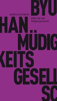 Vorderes Coverbild Müdigkeitsgesellschaft