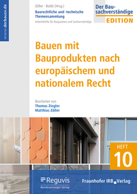 Vorderes Coverbild Bauen mit Bauprodukten nach europäischem und nationalem Recht