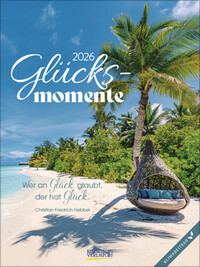 Vorderes Coverbild Glücksmomente 2026