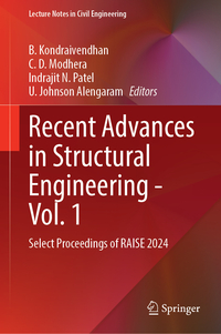 Vorderes Coverbild Recent Advances in Structural Engineering—Vol. 1